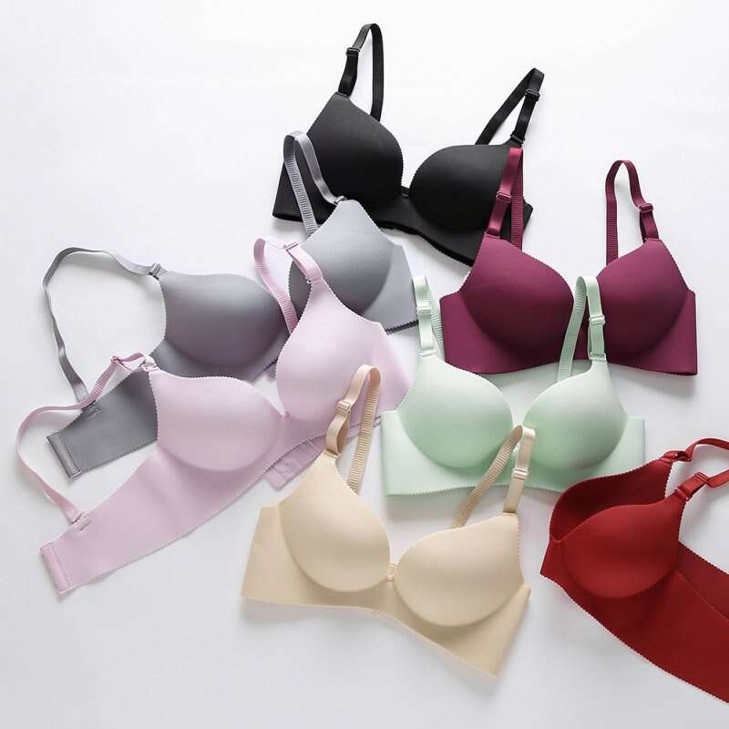 NJJPN Sexy Deep U Cup Bras Women Push Up Lingerie Seamless Bra Wire Free  Bralette Backless Plunge Intimates Female Underwear (Color : H, Size : 36B)  : : Clothing, Shoes & Accessories