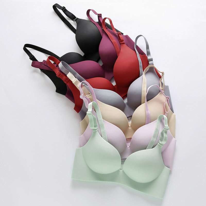 3pcs/set Padded Genie Bra Tube Bra Wire Free Bralette Push Up Bras For Women  Plus Size Underwear Brasier Big Size Drop Shipping