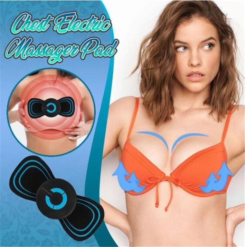 Electric Breast Enhancer Massager Chest Frequency Vibration Massager Bra  Booster Growth Stimulator