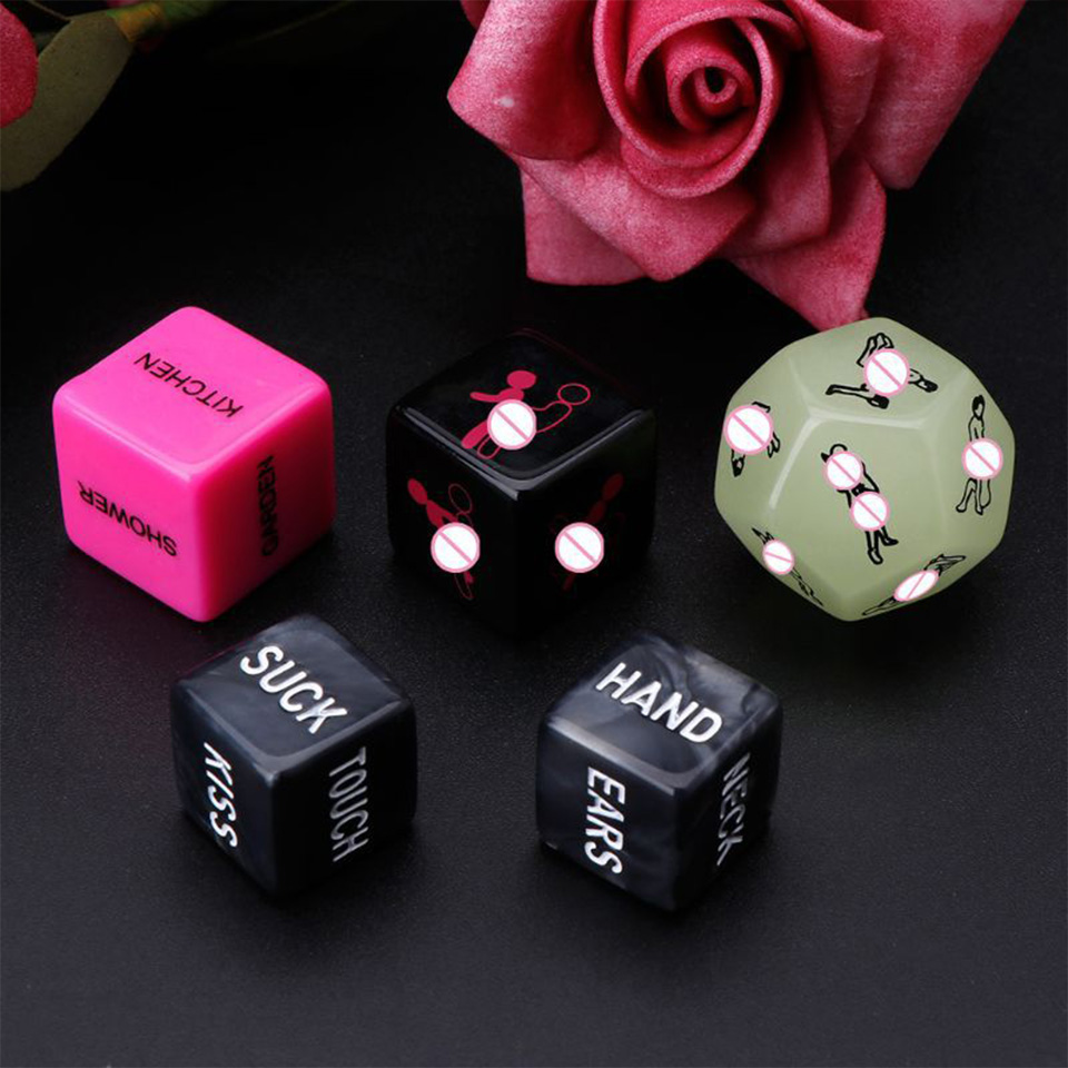 Couples Games Funny Dice 12 Sides Romance Love Humour Erotic Craps Dice Bar  Party Toy Couple Gift | Dropships.pk