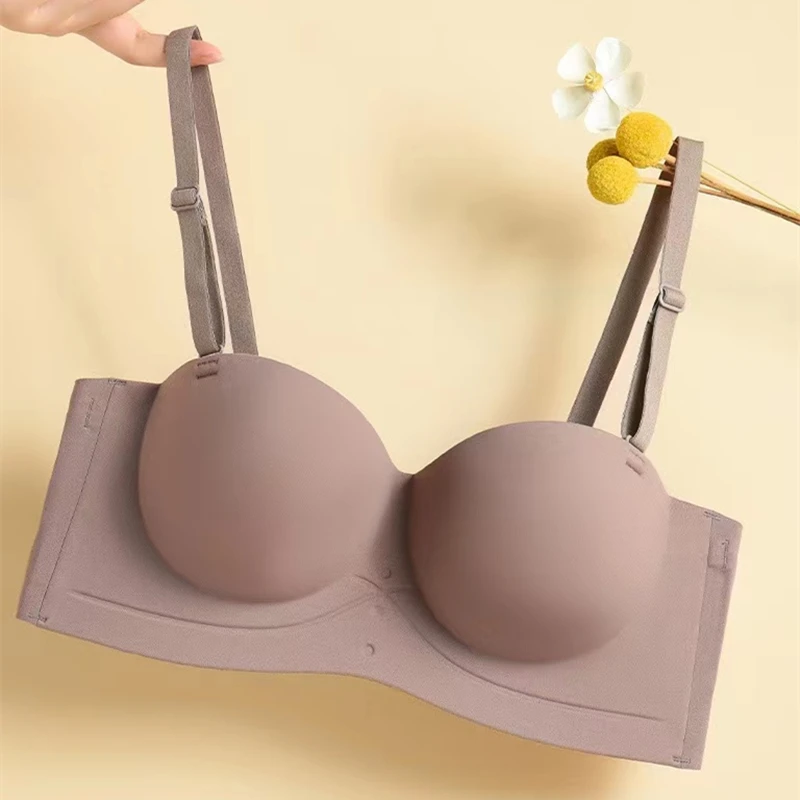 Sexy Strapless Push-Up Underwear No Steel Ring Comfortable