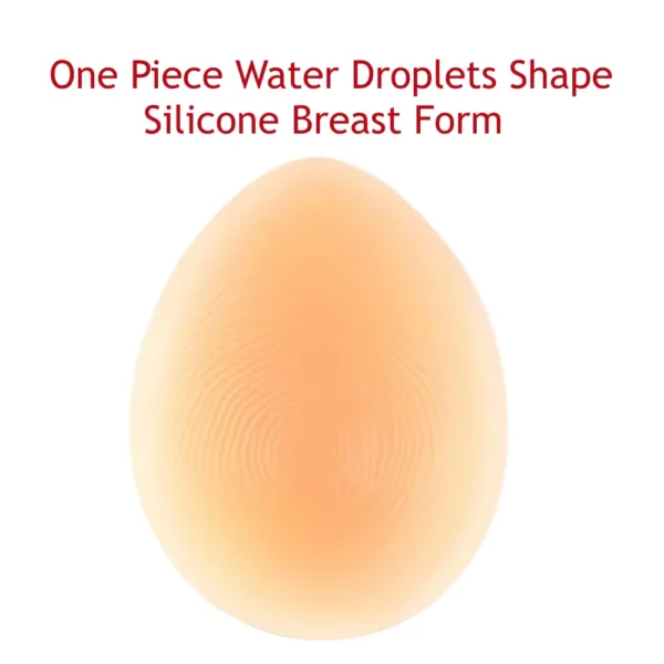 kf Se6bf8f4b6b934804825b258abf733e861 Silicone Breast Forms Mastectomy Prosthesis Waterdrop Only One Piece CT