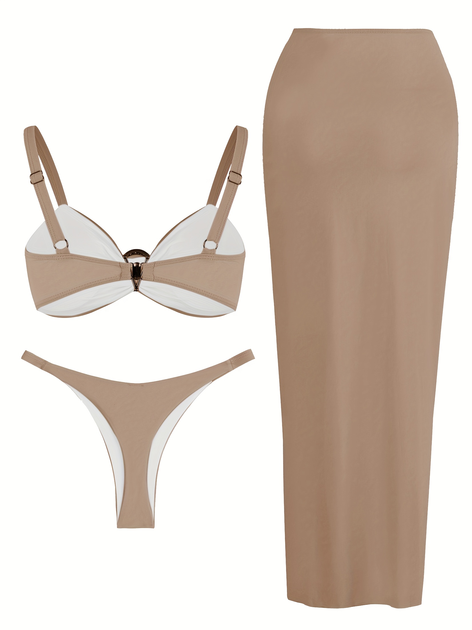 product-fancy-3e72b00e-f020-4d1e-a021-da7d0e453439 Sexy Skirt Bikini Set Summer New Outdoor Holiday Beach Swimwear . - Image 6